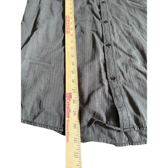 INC International Concepts Button Down Long Sleeve Shirt Men's XXL Gray 2XL - Picture 6 of 6
